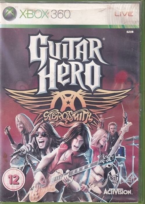 Guitar Hero Aerosmith - XBOX 360 (B Grade) (Genbrug)